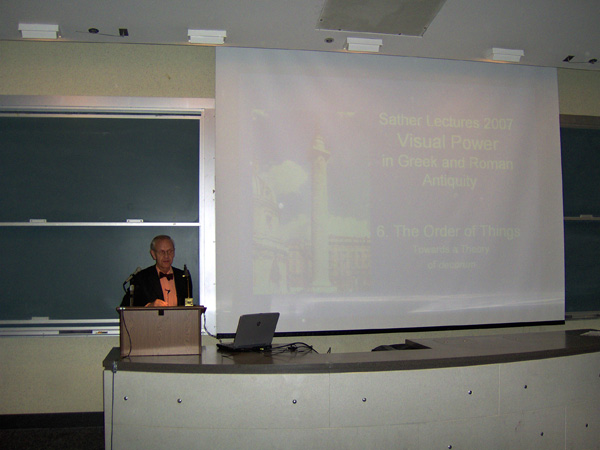 Sather Lecture photo