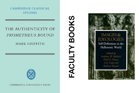 Covers of faculty books