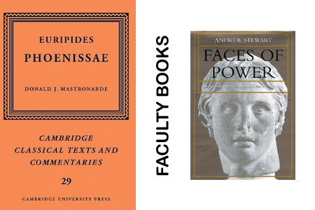 Covers of faculty books