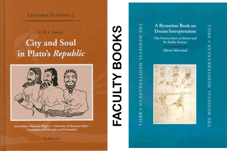 Covers of faculty books